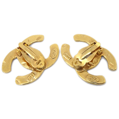 CHANEL Earrings Clip-On Gold 29/2878 97504