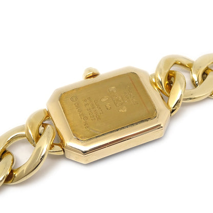 CHANEL Premiere Watch 18KYG Diamond #M 56589