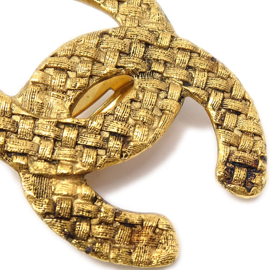 CHANEL Earrings Clip-On Gold 29/2878 98237