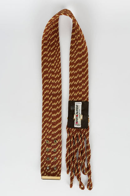 Ceinture en passementerie Yves Saint Laurent