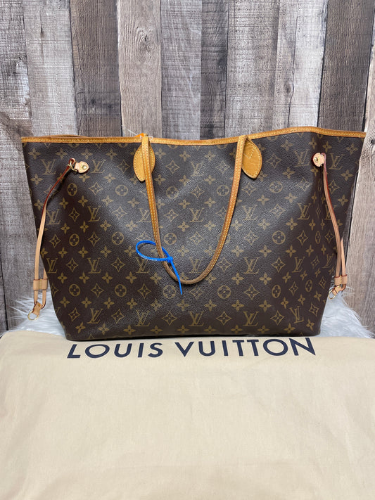 Tote Luxury Designer By Louis Vuitton  Size: Large