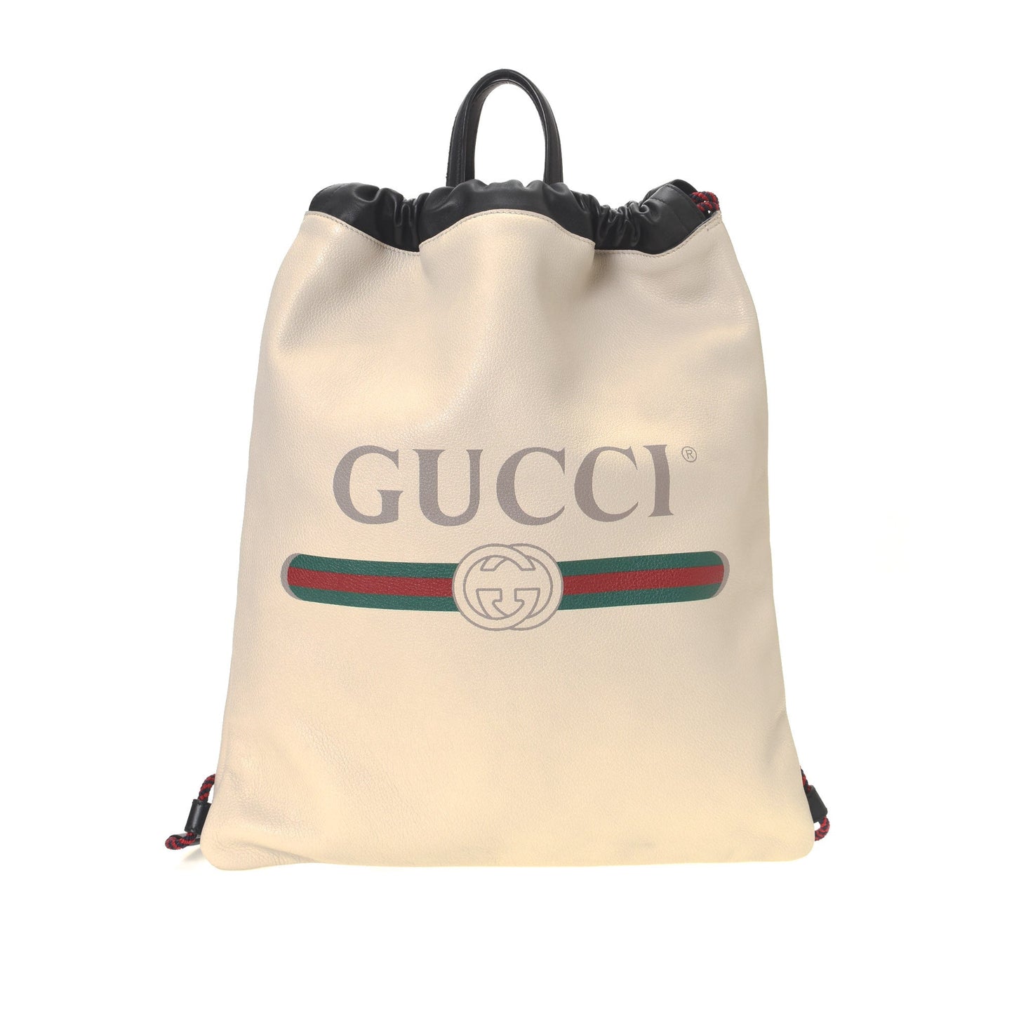 Gucci Print Drawstring Backpack