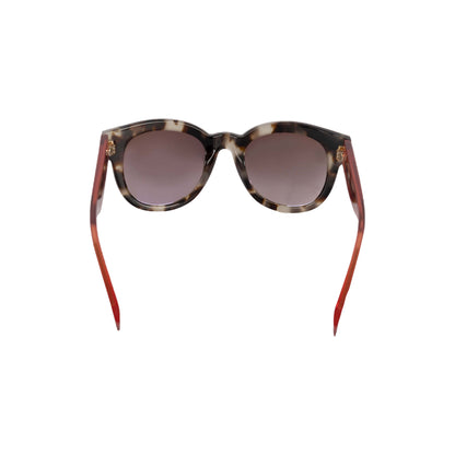 FENDI Fendi Acetate and Tortoiseshell Colorblock Sunglasses