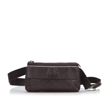 Guccissima Leather Belt Bag