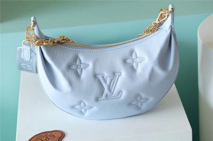 Louis Vuitton Over The Moon Bag Handbags  In Bleu Glacier Blue