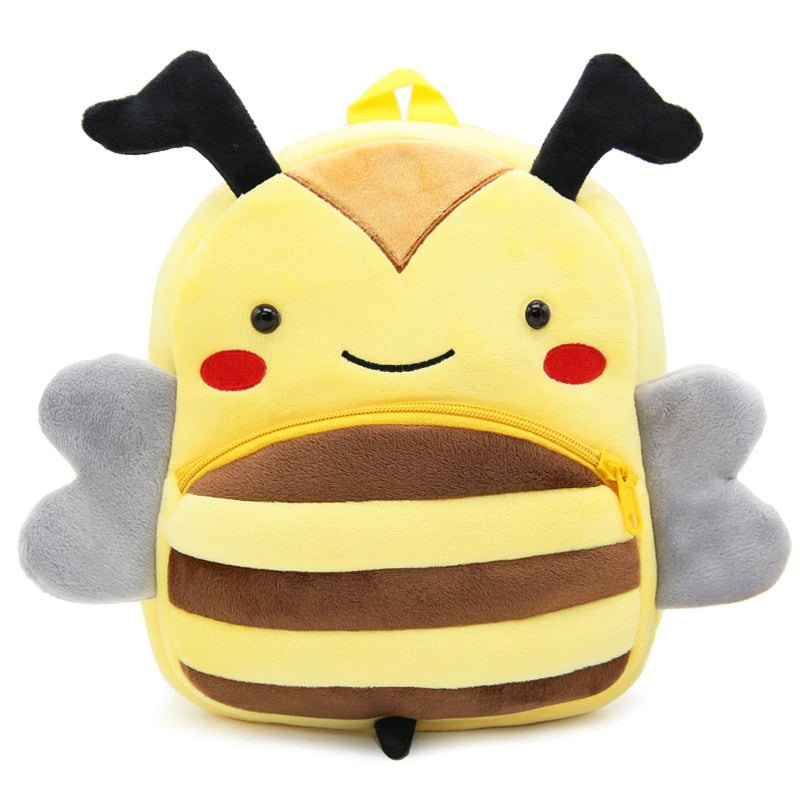 Cartoon Kids Plush Mini Kindergarten bag