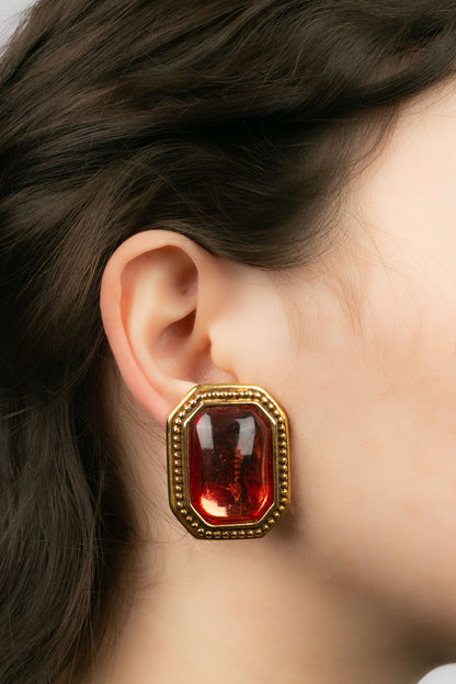 Boucles d'oreilles Yves Saint Laurent