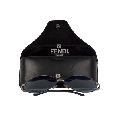 FENDI Fendi Oval Gradient Aviator Sunglasses