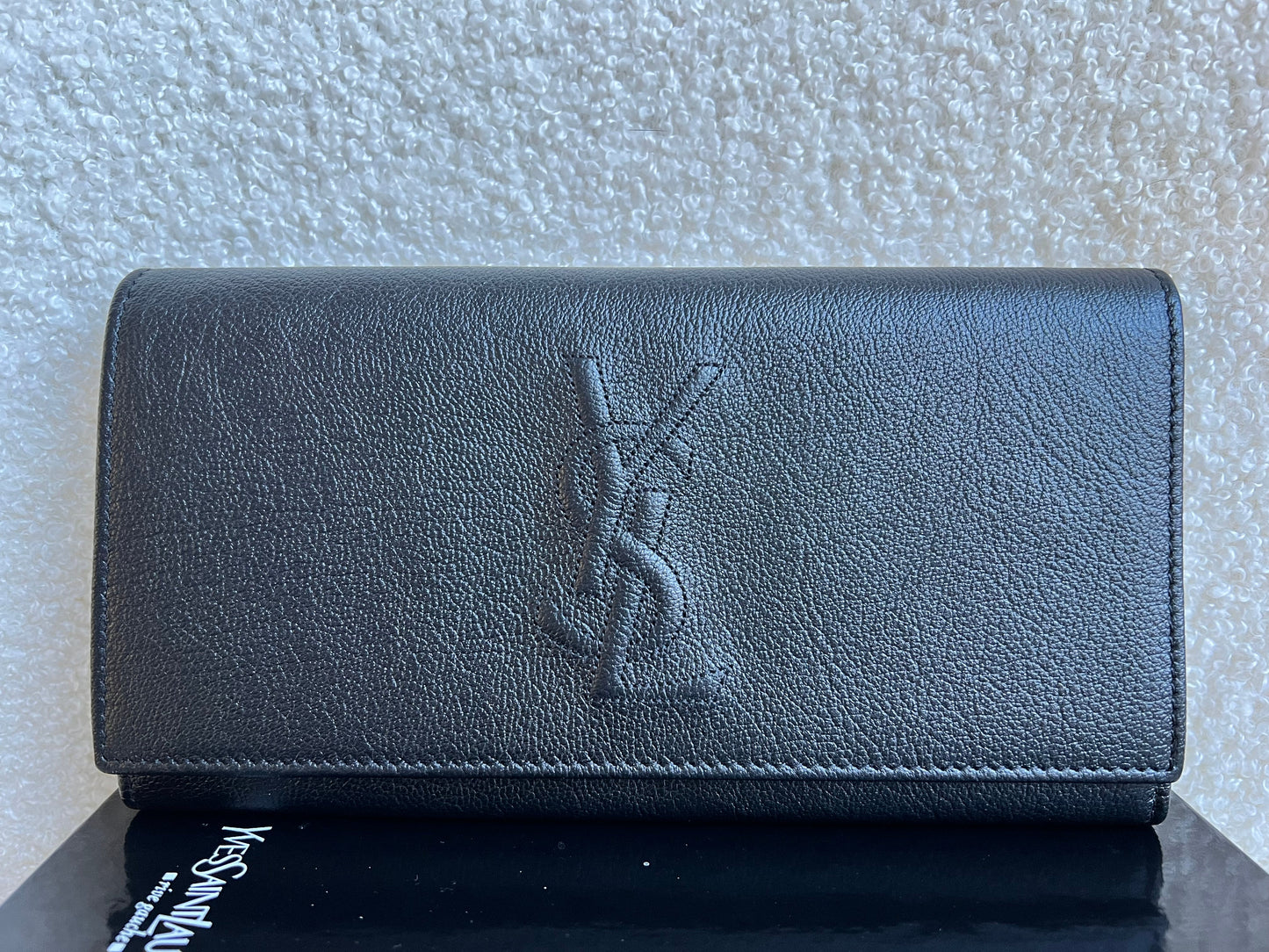 Yves Saint Laurent (YSL) Black Belle de Jour Wallet