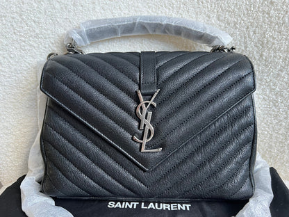 Yves Saint Laurent (YSL) Black Medium College