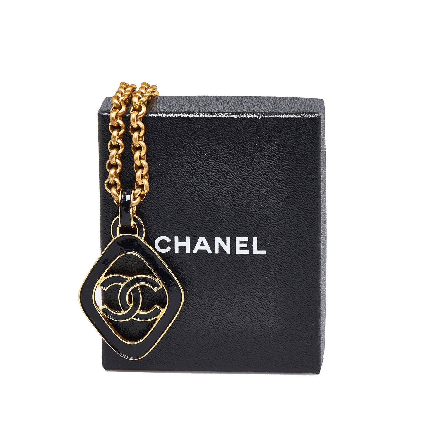 CHANEL CC Pendant Necklace Costume Necklace