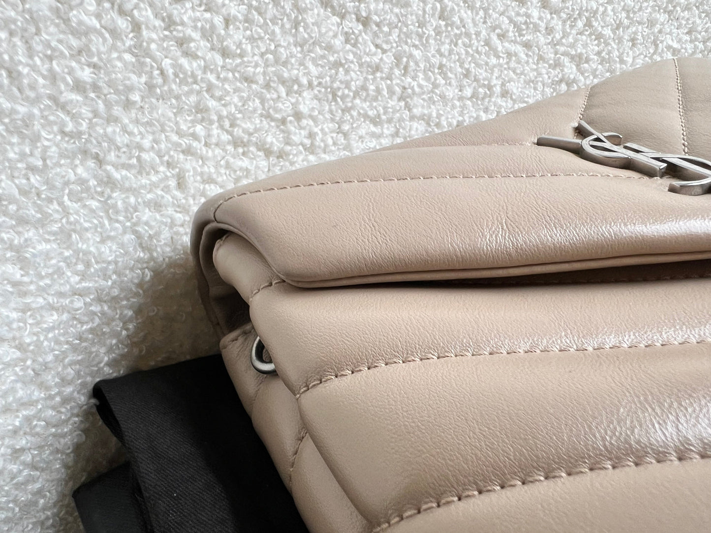 Yves Saint Laurent (YSL) Beige Toy Lou Lou