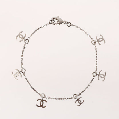 CHANEL 6 Mini Cc Mark Charm Bracelet