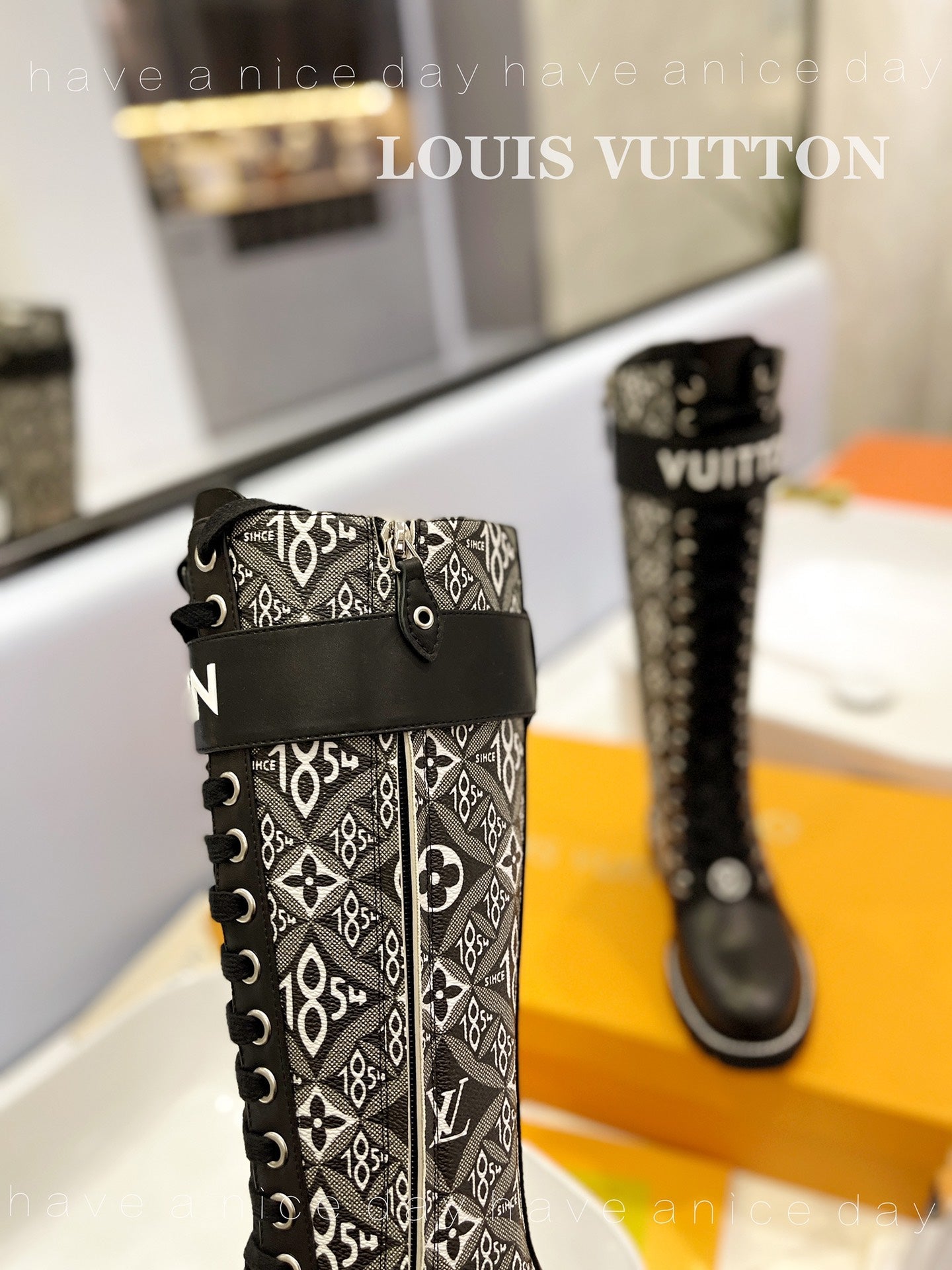 Premium  Louis Vuitton  BOOTS 030