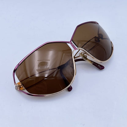 CHRISTIAN DIOR Vintage Purple Mint Sunglasses 2345 64/08 115Mm