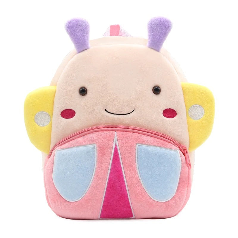 Cartoon Kids Plush Mini Kindergarten bag