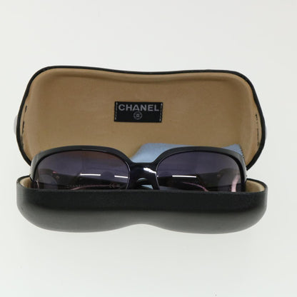 CHANEL Sunglasses Black CC   33136