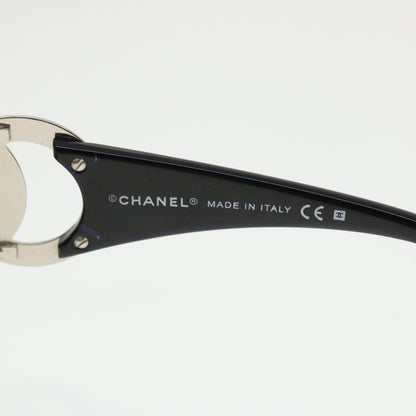 CHANEL Sunglasses Black CC   33136