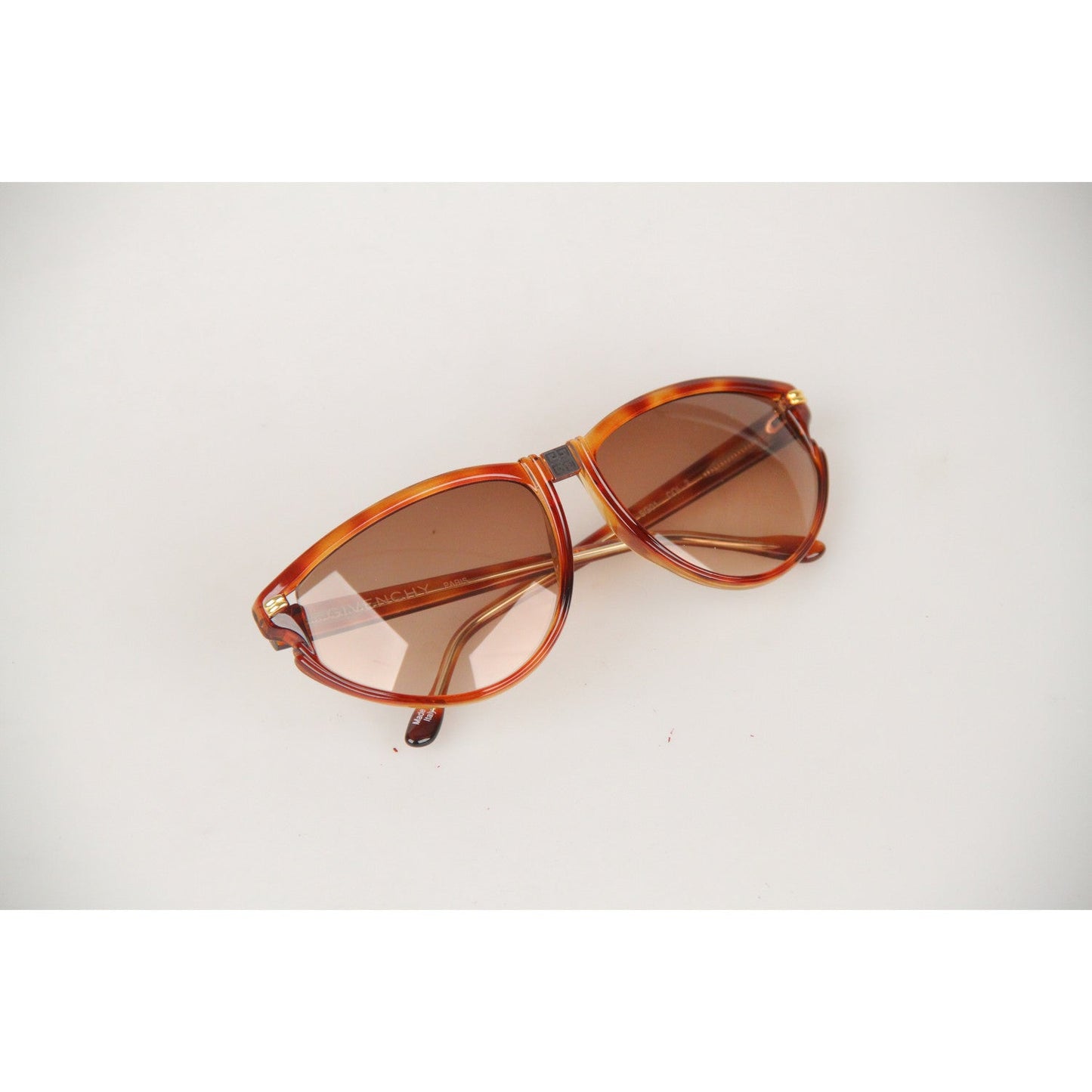 GIVENCHY Paris Vintage Brown Mint Womens Sunglasses Mod Sg01 Col 02