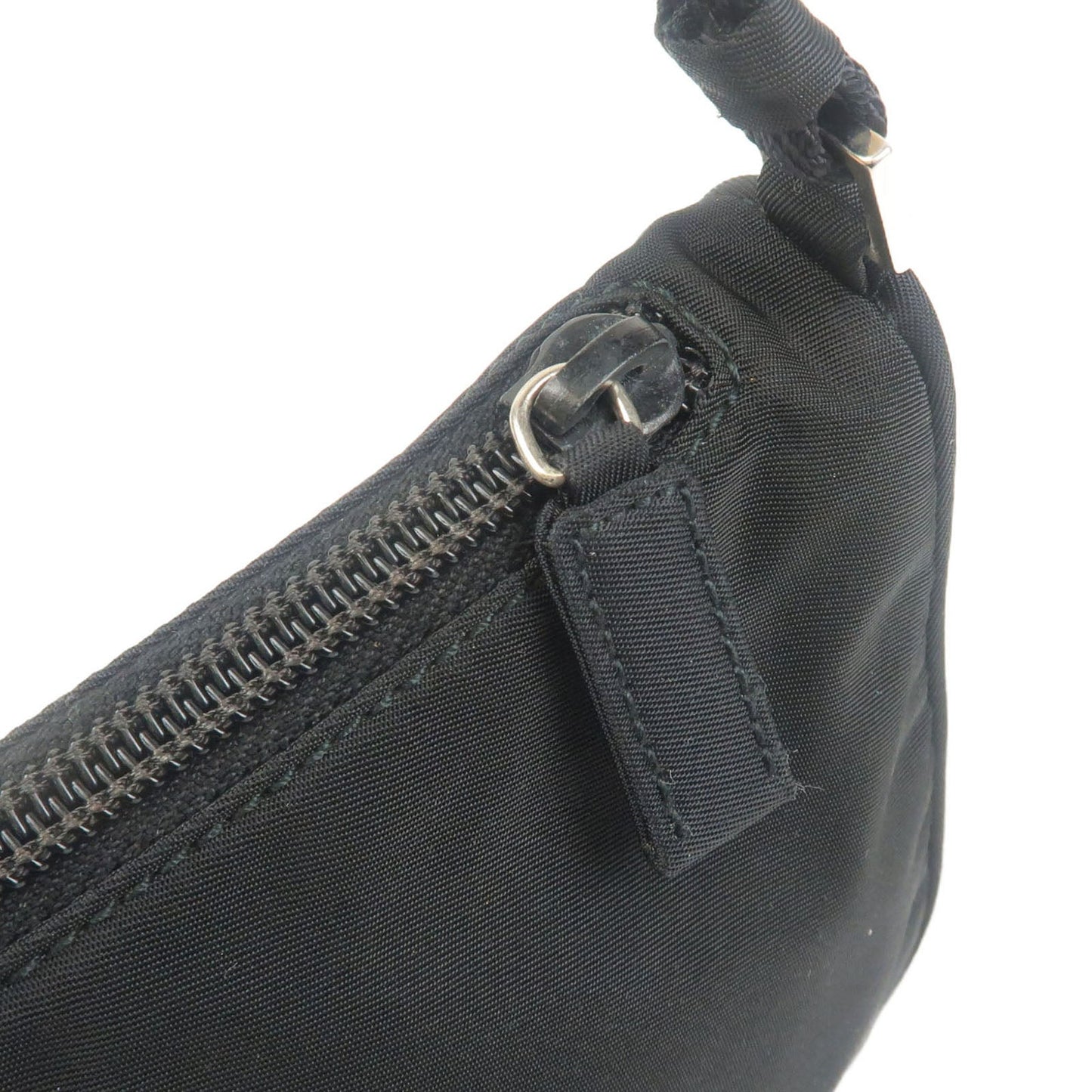 Prada Nylon Pouch Purse Shoulder Bag NERO Black