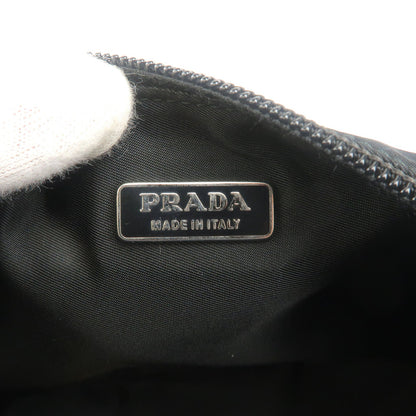 Prada Nylon Pouch Purse Shoulder Bag NERO Black