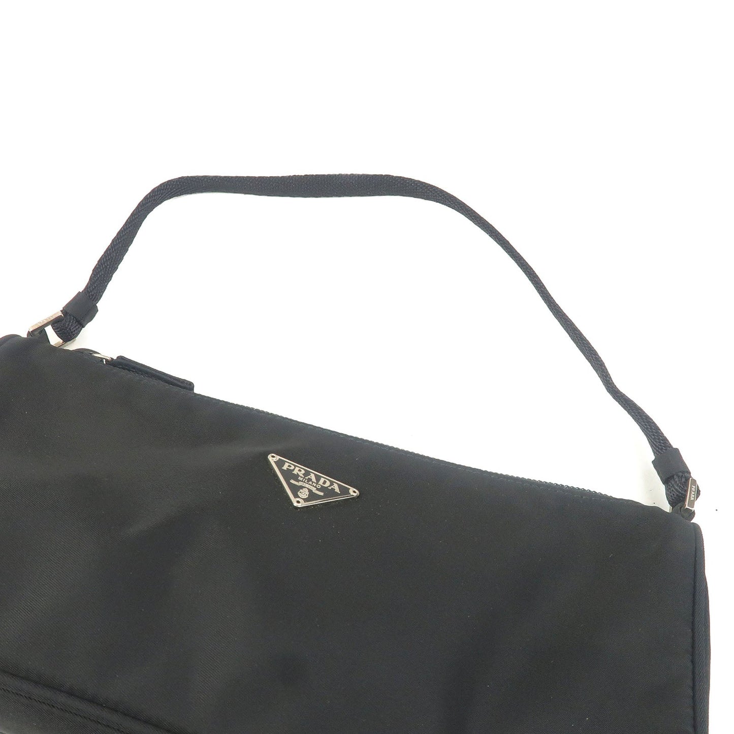 Prada Nylon Pouch Purse Shoulder Bag NERO Black