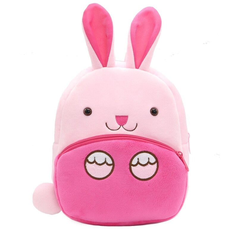 Cartoon Kids Plush Mini Kindergarten bag