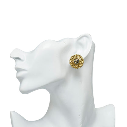 CHANEL CC Clip-on Earrings Costume Earrings