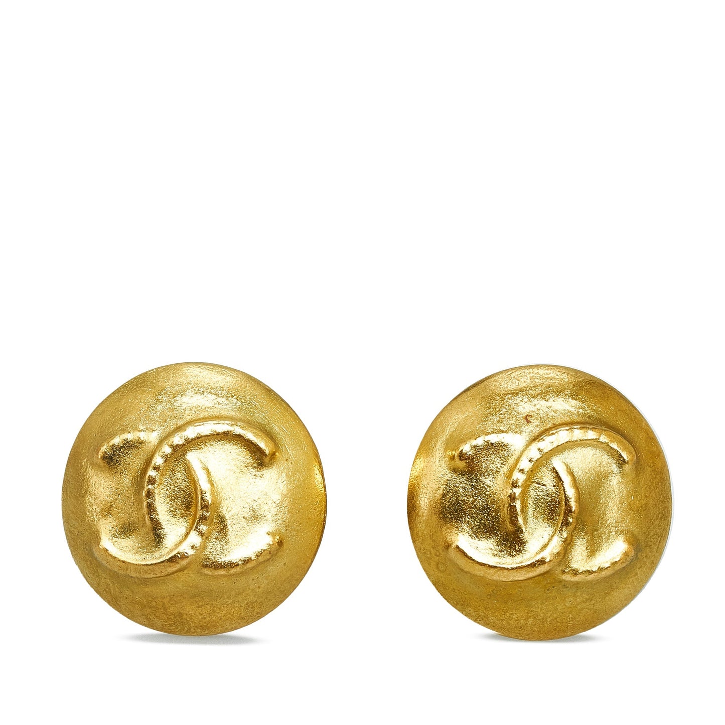 CHANEL CC Clip-on Earrings Costume Earrings