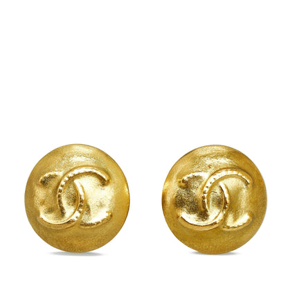 CHANEL CC Clip-on Earrings Costume Earrings