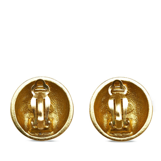 CHANEL CC Clip-on Earrings Costume Earrings