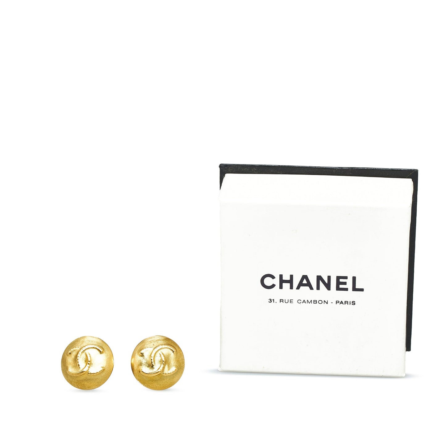 CHANEL CC Clip-on Earrings Costume Earrings