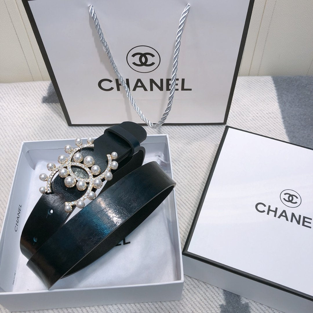 Leather Belt Chanel