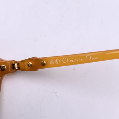 CHRISTIAN DIOR Vintage Orange Acetate Sunglasses 2306 40 55/15 125Mm