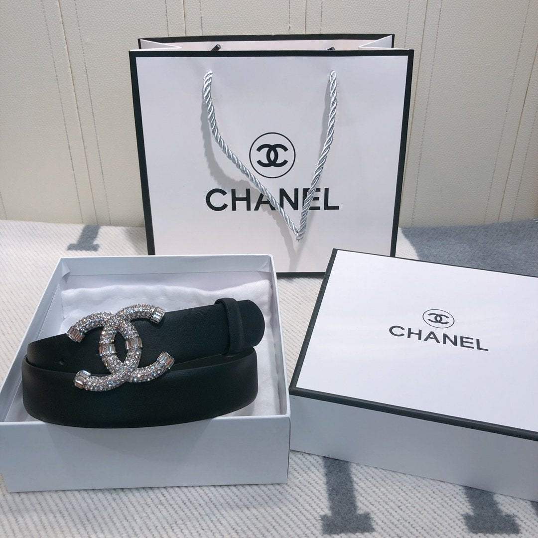 Leather Belt Chanel