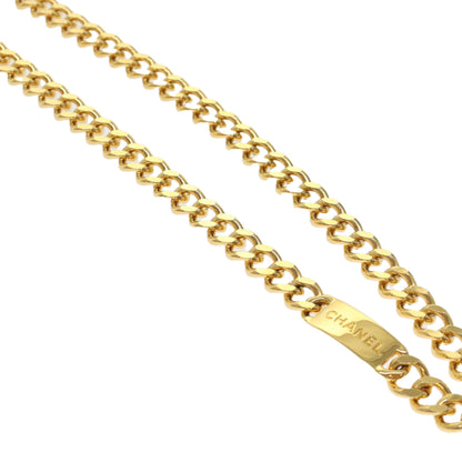 CHANEL Chain Belt Gold Tone CC   49456A