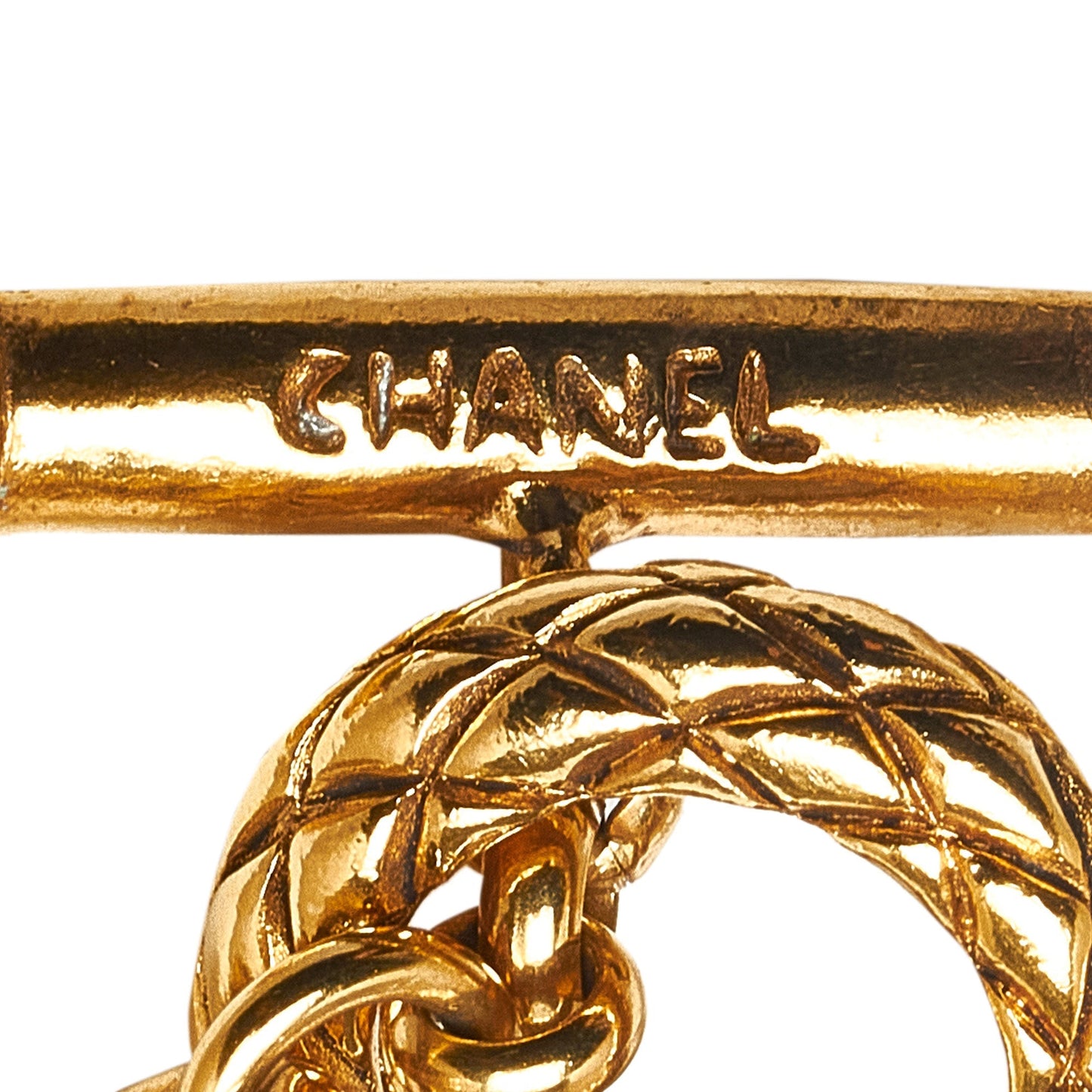 CHANEL CC Sun Medallion Pendant Necklace Costume Necklace