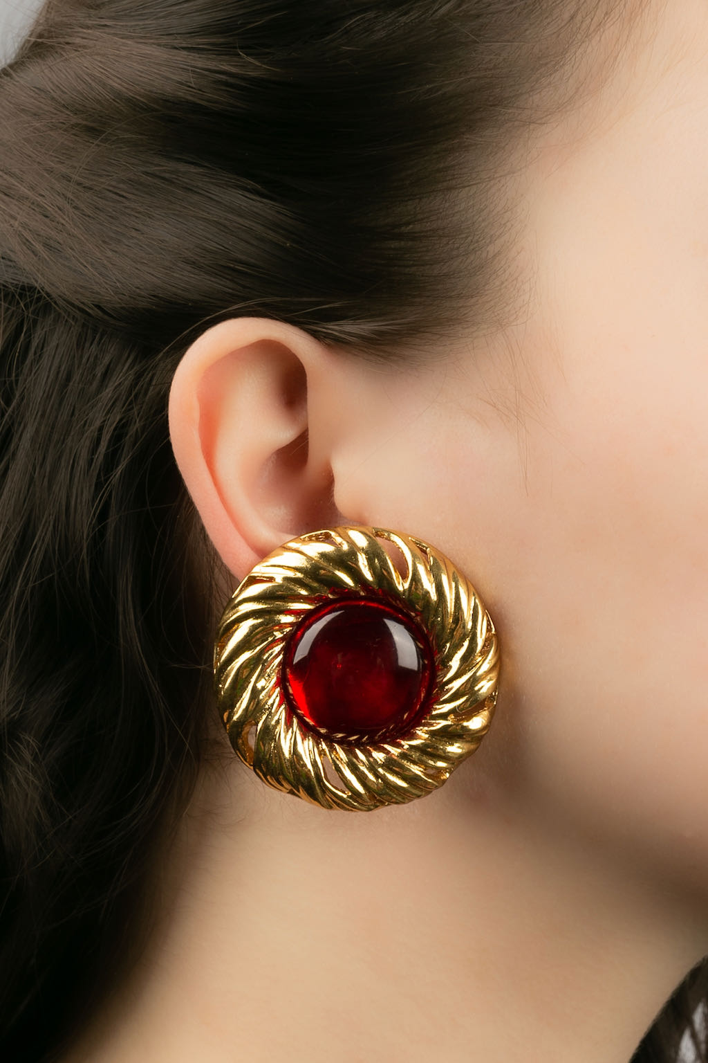 Boucles d'oreilles Yves Saint Laurent