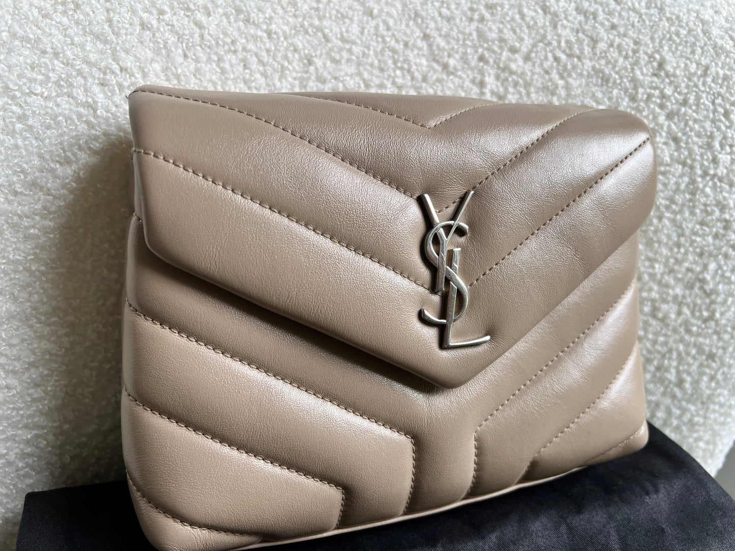 Yves Saint Laurent (YSL) Beige Toy Lou Lou