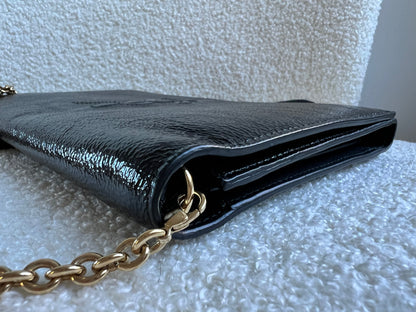 Yves Saint Laurent (YSL) Black Belle de Jour Chain Wallet