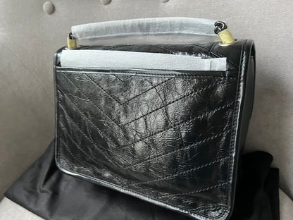 Yves Saint Laurent (YSL) Black Medium Niki Chain Bag