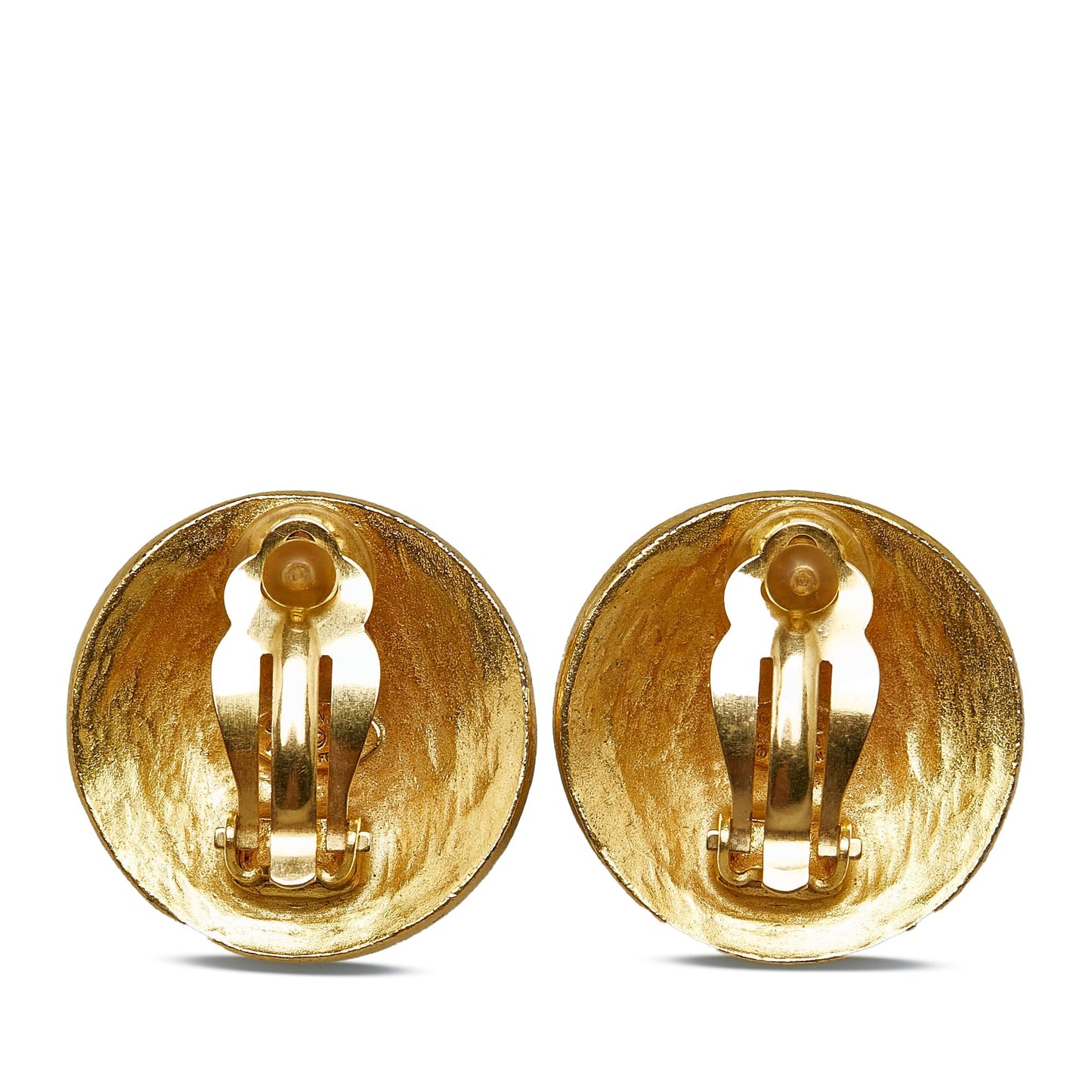 CHANEL CC Clip-on Earrings Costume Earrings