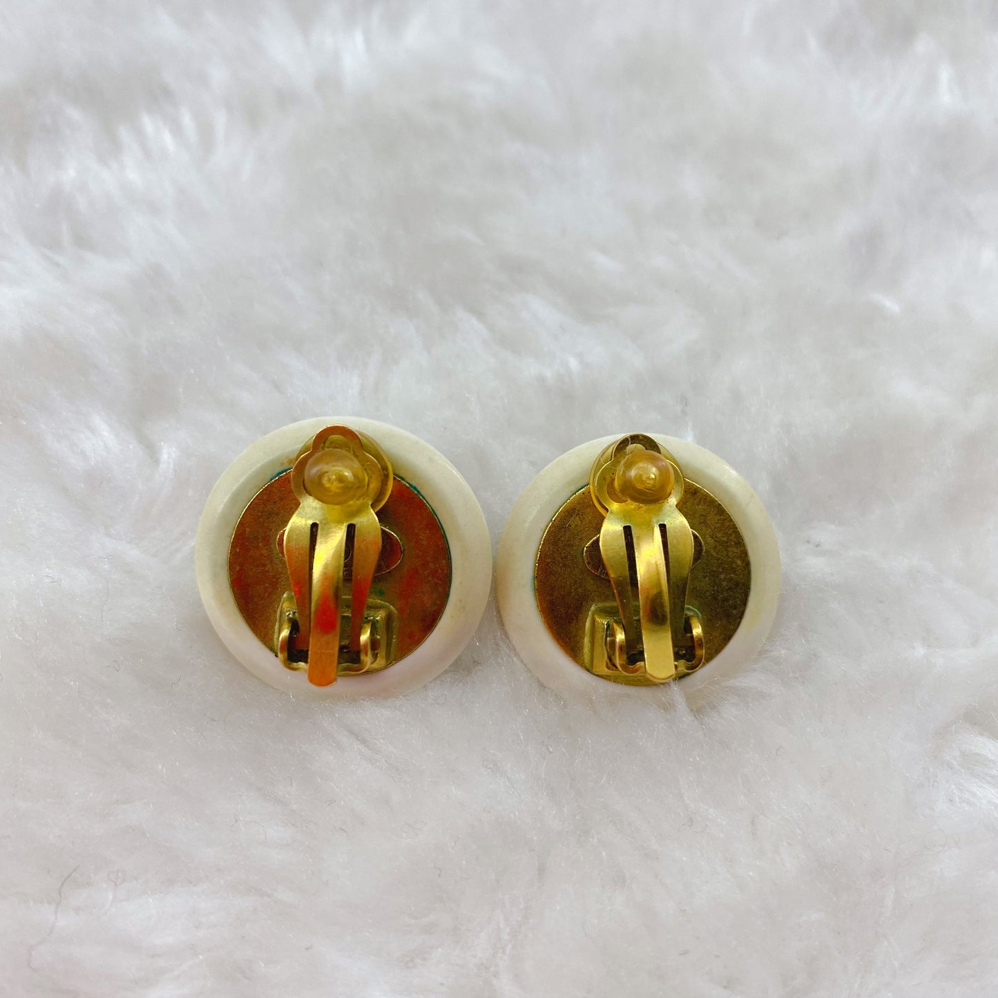 Chanel Double C logo Vintage Earrings