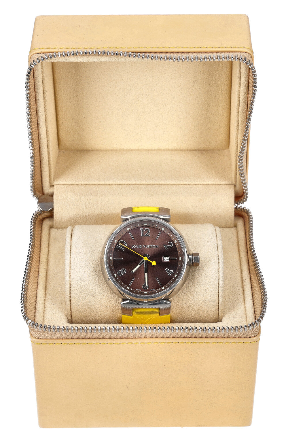 LOUIS VUITTON Tambour Quartz Watch