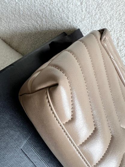 Yves Saint Laurent (YSL) Beige Toy Lou Lou