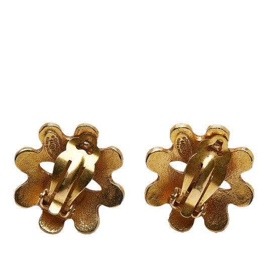 CHANEL CC Clip-on Earrings Costume Earrings