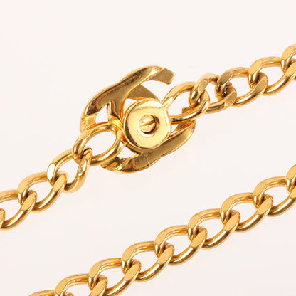 CHANEL 1997 Made Turn-Lock Chain Necklace