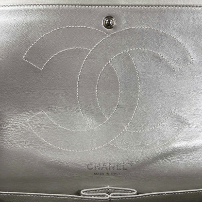 CHANEL - Metallic Calfskin Quilted 2.55 Reissue 227 Double Flap - Shoulder Bag