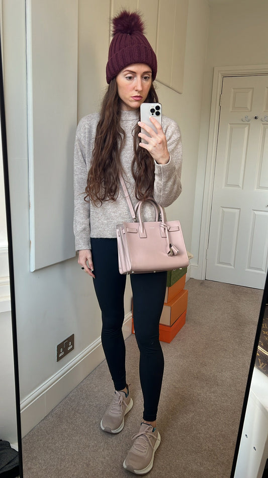 Yves Saint Laurent (YSL) Pink Sac De Jour Baby