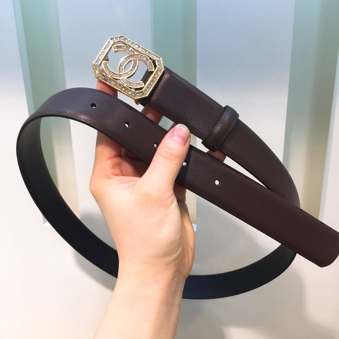 Leather Belt Chanel